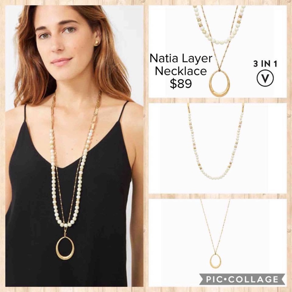 Stella & Dot Natia Layered Necklace